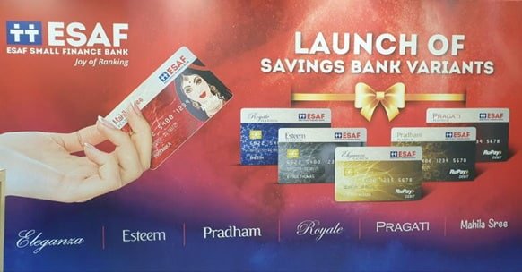 ESAF Small Finance Bank Debit Card Activation and PIN Generation Process